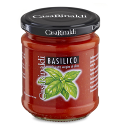 Casa Rinaldi Sughi Dal Pomodoro Fresco - Basilico 190g (per 12 st.)