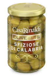 Casa Rinaldi Olive Farcite E Sfiziose - Con Aromi Mediterranei 300g (per 12 st.)