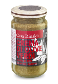 Casa Rinaldi Creme E Pesti - Crema Di Olive Verdi 180g (per 24 st.)