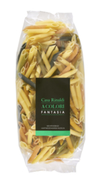 Casa Rinaldi Pasta Aromatizzata 5 Colori - Penne 500g (per 12 st.)