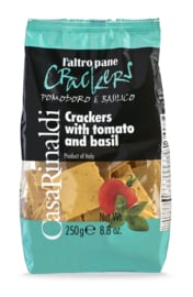 Casa Rinaldi Crackers - Pomodoro E Basilico 250g (per 12 st.)