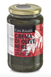 Casa Rinaldi Creme E Pesti - Crema Di Olive Nere 500g (per 6 st.)