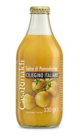 Casa Rinaldi Salsa Di Ciliegino Giallo 360g (per 12 st.)