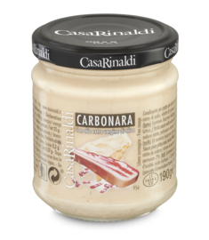 Casa Rinaldi Carbonara E Alfredo - Carbonara 190g (per 12 st.)