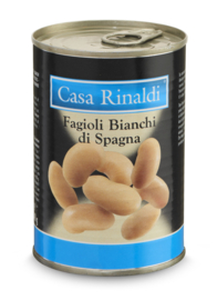 Casa Rinaldi Legumi - Fagioli Bianchi Di Spagna 400g (per 24 st.)