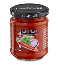 Casa Rinaldi Sughi Dal Pomodoro Fresco - Napoletana 190g (per 12 st.)