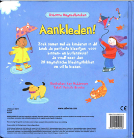 Magneetboek: aankleden! Met 20 magnetische kleertjes , Felicity Brooks