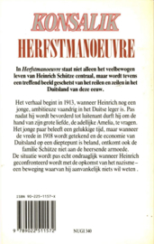 Herfstmanoeuvre (parelpocket) ,  Heinz G. Konsalik
