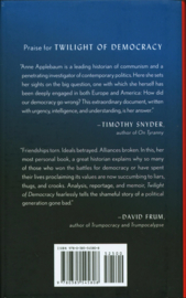 Twilight of Democracy The Seductive Lure of Authoritarianism,The Seductive Lure of Authoritarianism, Anne Applebaum