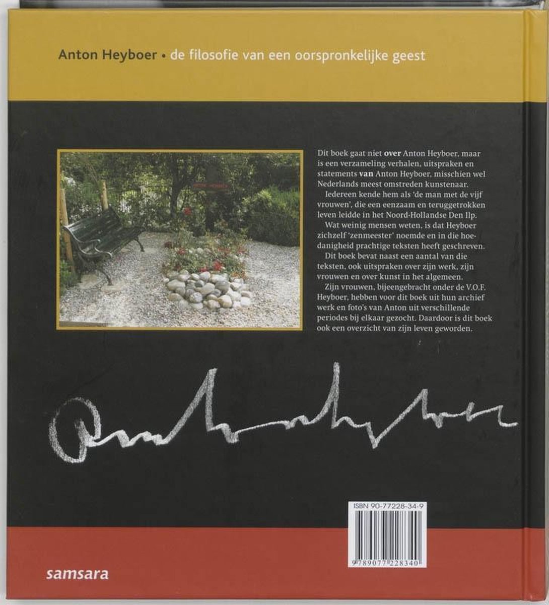 Anton Heyboer de filosofie van een oorspronkelijke geest , Anton Heyboer