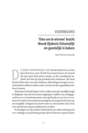 Eten om te winnen in 14 dagen glutenvrij en fit als een topsporter - mijn persoonlijke verhaal, Novak Djokovic