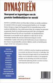 Dynastieen voorspoed en tegenslagen van de grootste familiebedrijven ter wereld , David S. Landes