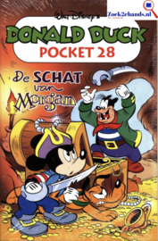 Donald Duck Pocket / 028 De schat van Morgan,  Walt Disney Studio’s