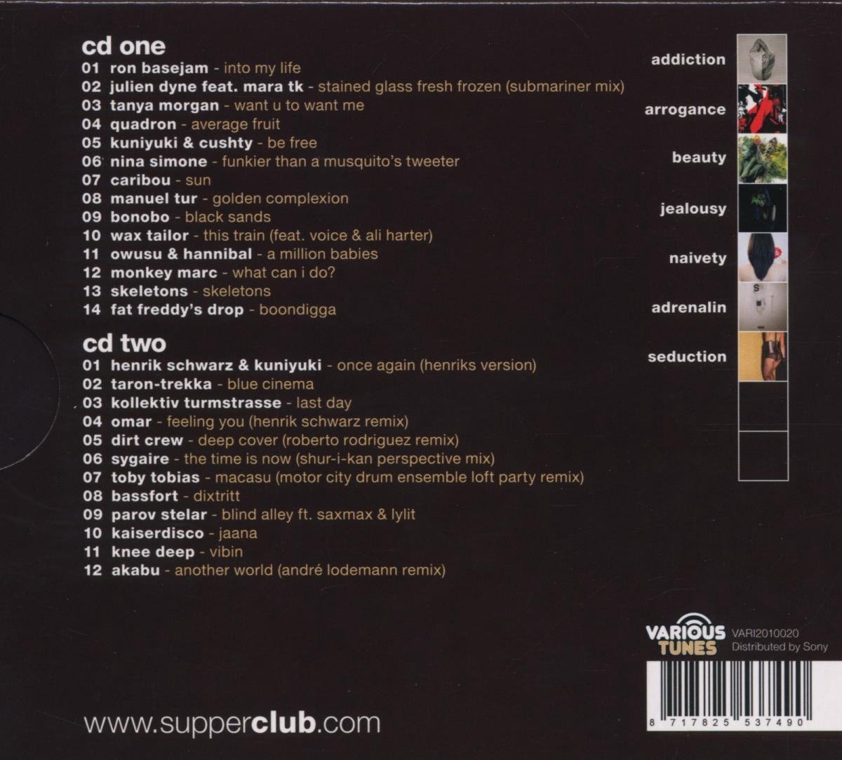 Supperclub - Seduction , various artists