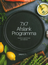 Het 7x7 Afslank Receptenboek - Origineel Eenvoudige recepten voor een blijvend slank lichaam , Jasper Alblas Serie: Origineel