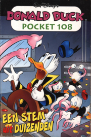 Donald Duck pocket nr 108 Een stem uit duizenden , Disney • Serie:Donald Duck Pockets