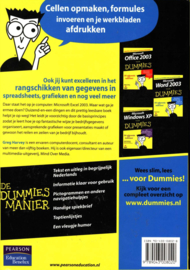 Voor Dummies - Microsoft Excel 2003 voor Dummies ,  Greg Harvey  Serie: Voor Dummies
