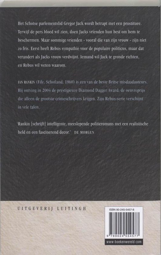 Ontmaskering Rebus 5 , Ian Rankin
