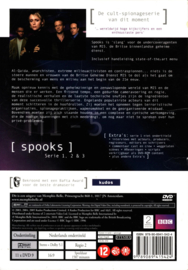 Spooks - Serie 1 t/m 3 serie 1,2,3 slipcase , Nicola Walker