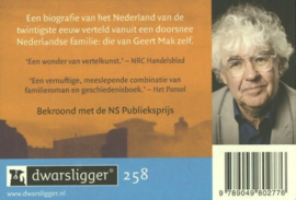 De eeuw van mijn vader (258) Dwarsligger ,  Geert Mak