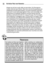 Voor Dummies - De kleine thee voor Dummies , Anja Wiersma Serie: Voor Dummies
