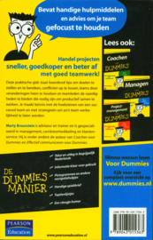 Teammanagement Voor Dummies , M. Brounstein Serie: Voor Dummies