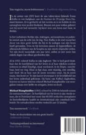 De heerlijkheid van het leven De laatste liefde van Kafka , Michael Kumpfmüller