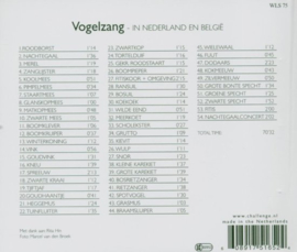 Vogelzang In Nederland En België , Vogels In Nederland En Belgie