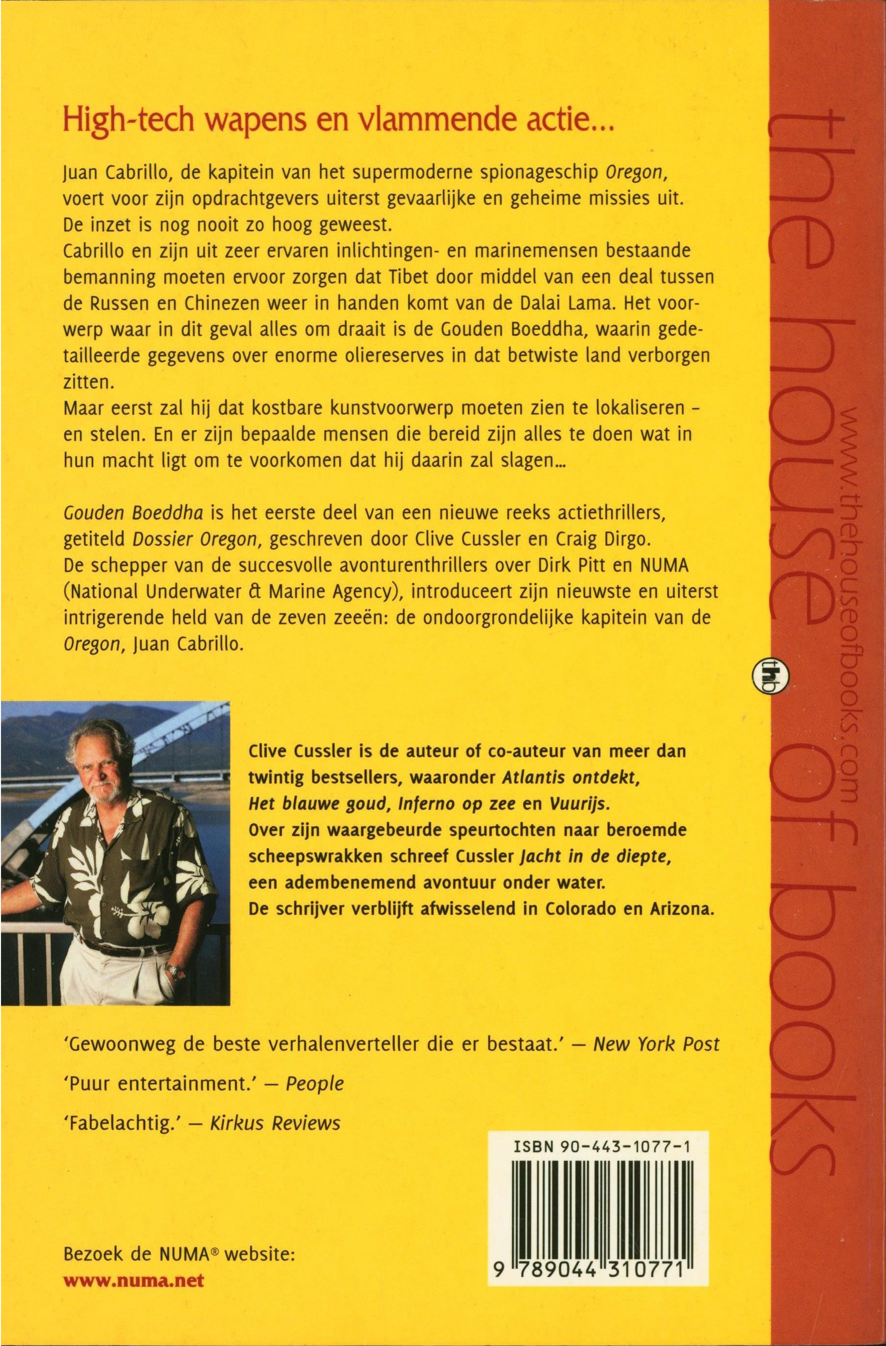 Gouden Boeddha , C. Cussler