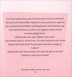 Kreun ! seks na je 50ste , Unieboek | Het Spectrum  Serie: SOS Piet