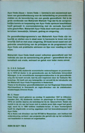 Maharishi Ayur-Veda. Gezond Zijn En Blijven gezond zijn en blijven ,  Ed Verhoeff