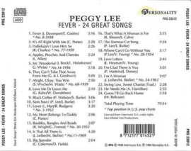 Fever [Golden Sounds] ,  Peggy Lee