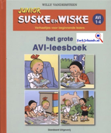 Junior Suske en Wiske - Het grote AVI leesboek , Pieter van Oudheusden Serie: Suske en Wiske