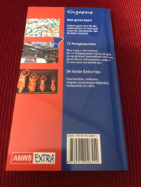 Singapore ANWB Extra,  5 Extra Routes - Internettips - Uitneembare Grote Kaart,  Anne Dehne