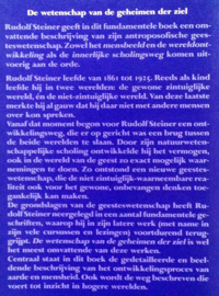 Wetenschap van de geheimen der ziel , Rudolf Steiner