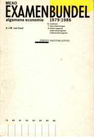1979-1986 Meao examenbundel alg. economie , A.J.M. van Gaal