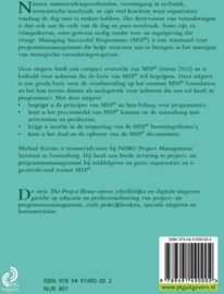 MSP compact handzaam overzicht van de methodiek van programmamanagement Managing Successful Programmes ,  Michiel Ruzius
