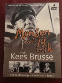 Mensen Zoals Jij En Ik (4DVD) , Kees Brusse