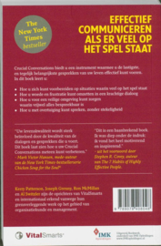 Crucial Conversations vaardigheden voor gesprekken die er écht toe doen ,  Kerry Patterson