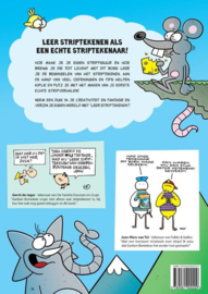 Leer striptekenen een leerboek van striptekenschool studio Bontekoe , Gerben Bontekoe