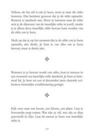 De stilte spreekt , Eckhart Tolle