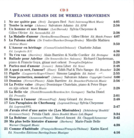 De mooiste Franse chansons, Various