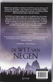 De Wet Van Negen Je Wordt Zevenentwintig,En Dan Gaat Het Mis, Goed Mis... , Terry Goodkind Serie: Wetten van de magie - Terry Goodkind