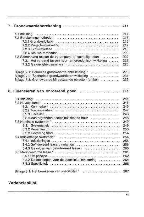 Vastgoed financieel theorie en toepassing van de financiele rekenkunde in de vastgoedpraktijk , Willem Rust