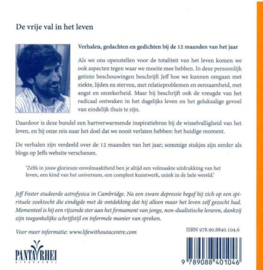 De vrije val in het leven over het omarmen van de pijn en de vreugde van het leven; gedachten en gedichten bij de 12 maanden van het jaar , Jeff Foster