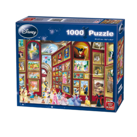 King Puzzel 5071 Disney puzzel Museum - 1000 stukjes