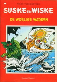 Suske en Wiske - De Woelige Wadden speciale uitgave BN/De Stem formaat tabloid, Willy Vandersteen