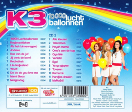 K3 - 10.000 Luchtballonnen (2CD) Debuutplaat van andere samenstelling K3 , : K3