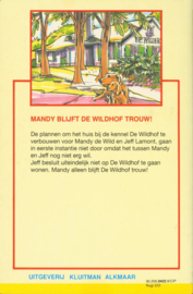 Wildhof. Mandy blijft de Wildhof trouw ,  Helen Taselaar