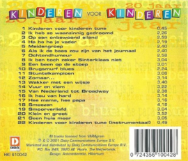 20 Jaar Kinderen Voor Kinderen , Kinderen voor Kinderen